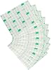 50 Pcs Waterproof Transparent Adhesive, Wound Dressing Tape Fixer Plaster Stretch Fixation Tape Tattoo Aftercare Bandage (10cmX12cm)