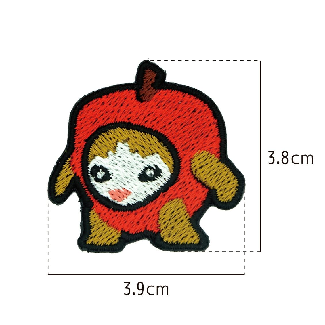 Amazon.co.jp: 猫ミームのアイロンワッペン 総刺繍 猫マニ cat meme