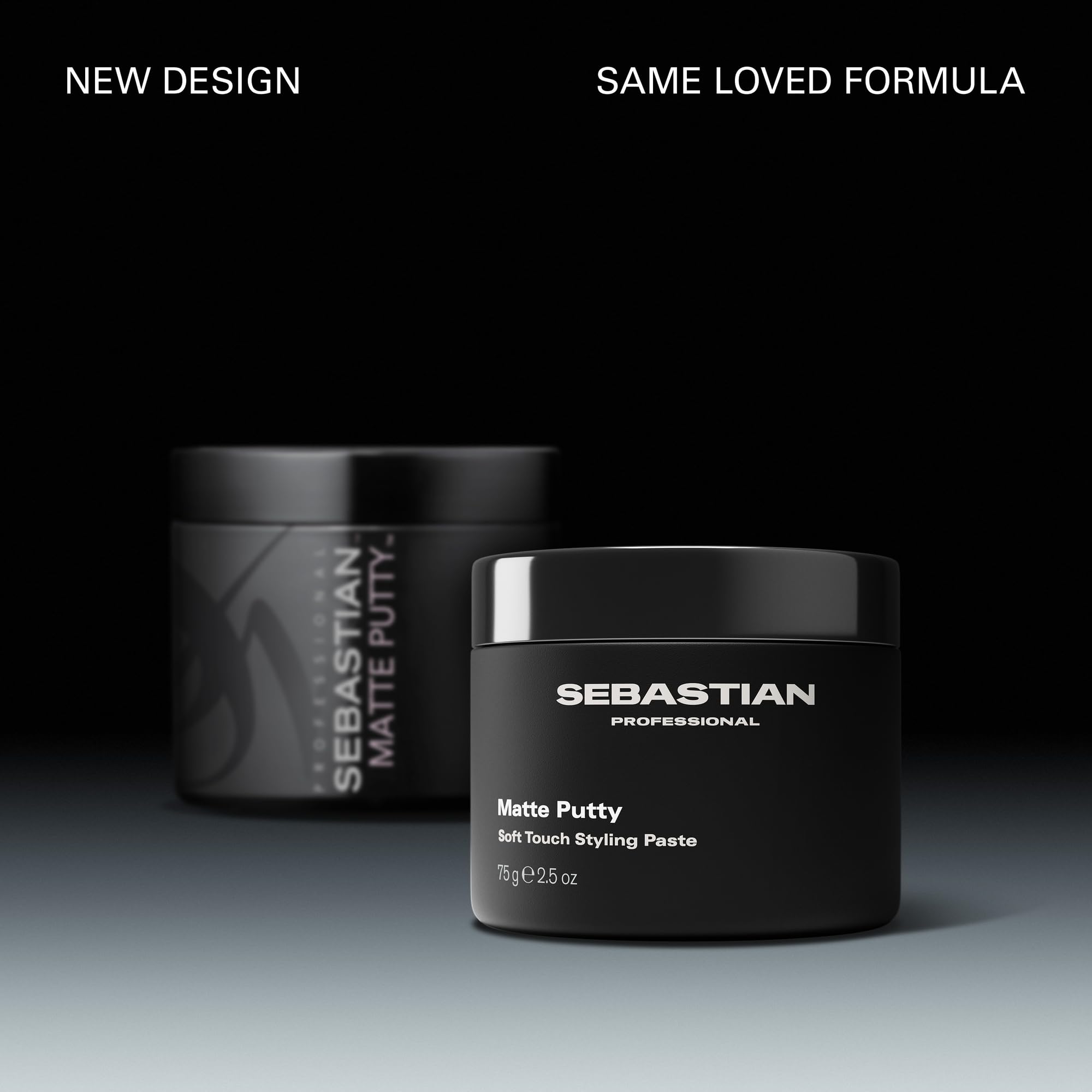 Sebastian Professional Matte Putty Soft Touch Styling Paste – Haarwachs mit weichem Halt & mattem Finish für flexibles, formbares Haarstyling & natürliche Struktur - 75 ml