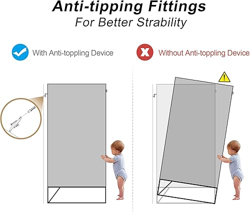 Miniatura 7 de Scurrty Aparador de 31.5 pulgadas con almacenamiento, gabinete moderno de acento negro, armario de almacenamiento con puertas y estante ajustable