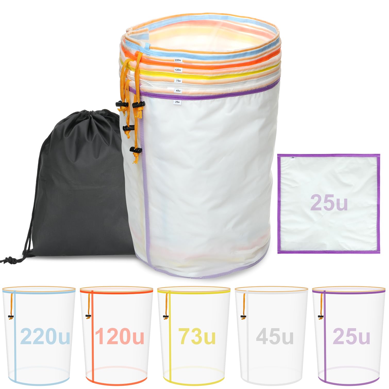 5-Gallon Filter Bags - 3 Pack Starter Kit -8