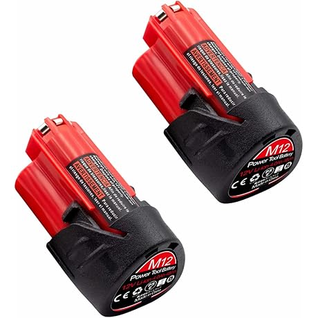 12V M12 Milwaukee Battery 4.0ah Replacement: Longer-Lasting Power for Your Cordless Tools