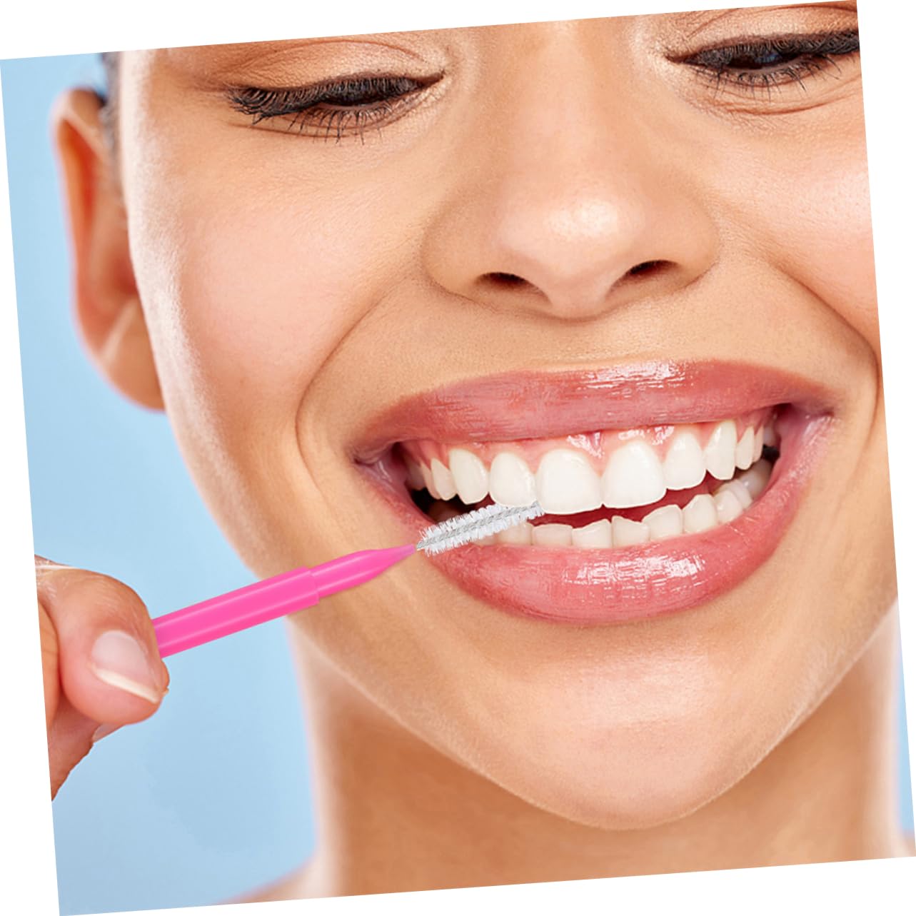 250 Piezas cepillo interdental palillos interdentales limpiador cepillos alternativos cepillos interdentales cepillos de palillos para brackets púas de pincel páginas