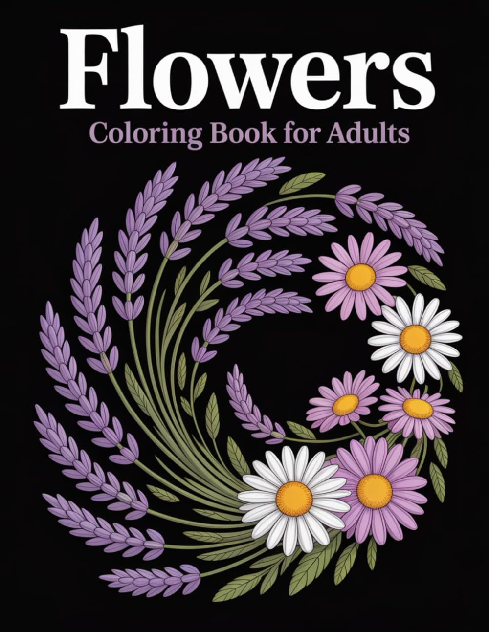 Flowers Coloring Books for Adults
