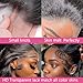 YOMIO 13x6 Lace Frontal HD Lace 12 Inch Straight Human Hair Frontal 12A Grade Brazilian Virgin Human Hair Frontal Pre Plucked with Baby Hair 150% Density Natural Black Color