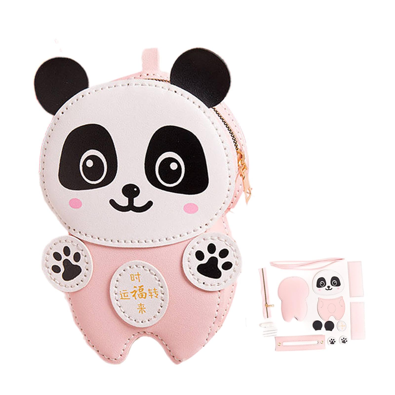 DIY Bag Making Material Sewing DIY Shoulder Bag Kit for Girls Beginners Pink-image-41