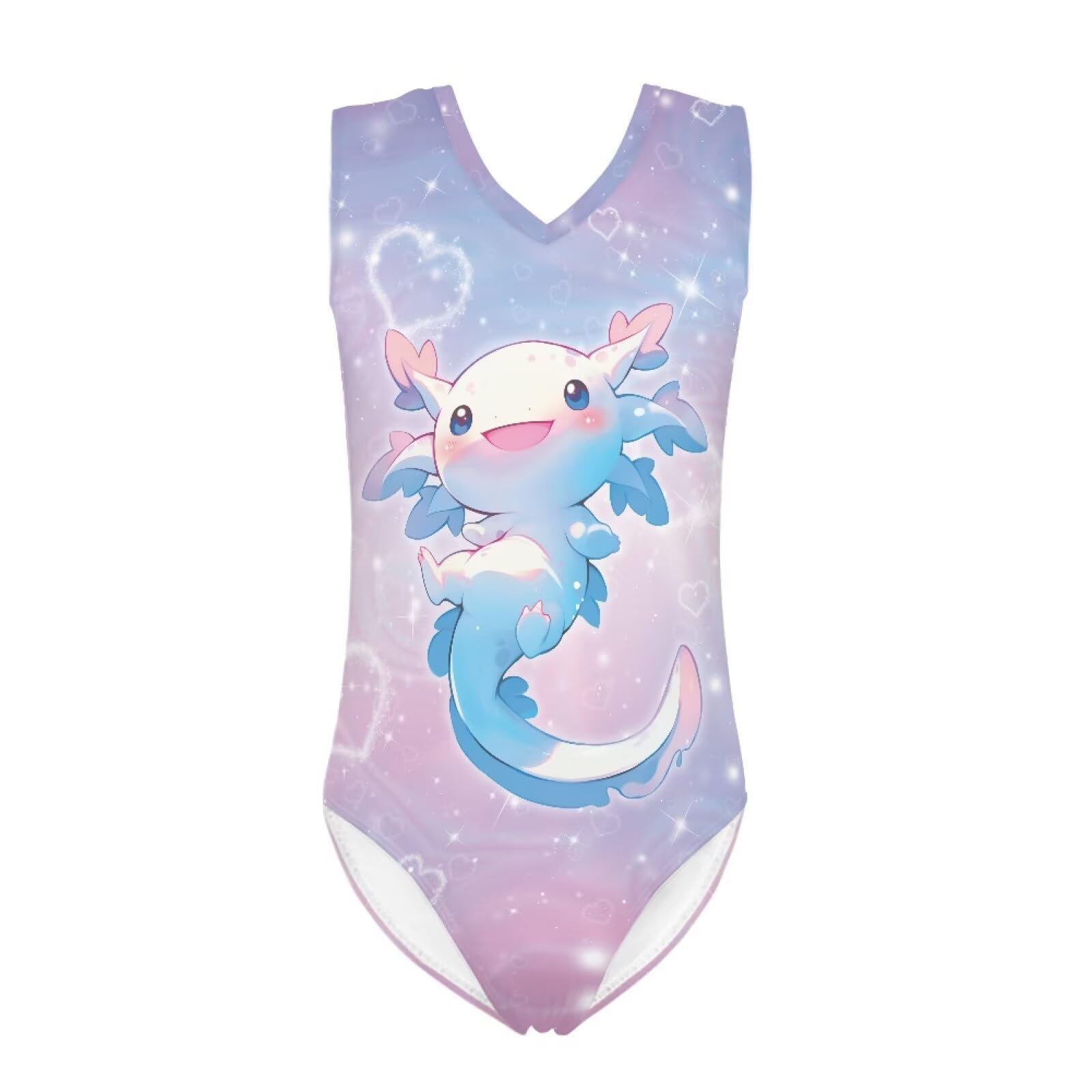 Bulopur Girls' One-Piece Swimwear Age 3-14 Years Teens Little Kids Polyester Swimsuits Sleeveless Bathing Suit