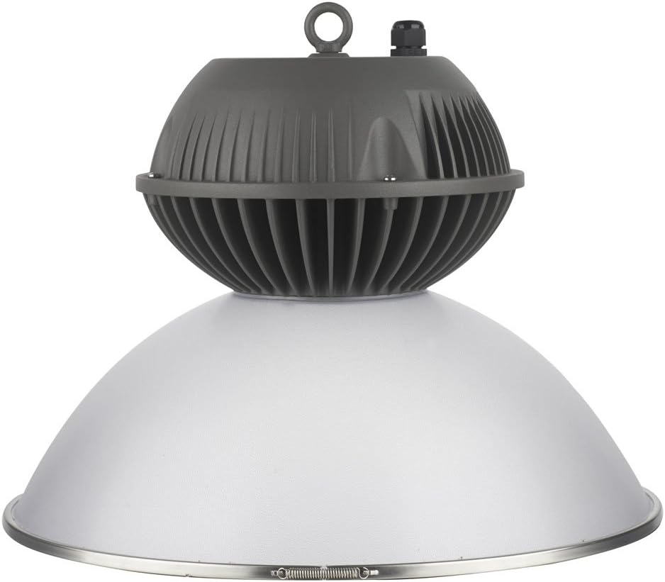 NSZ 120W LED High Bay Lighting(Plastic White),290W HPS Equivalent, 11500lm, Waterproof, 3000K, Warm Light,Super Bright ,For Commercial Warehouse or Workshop Lighting