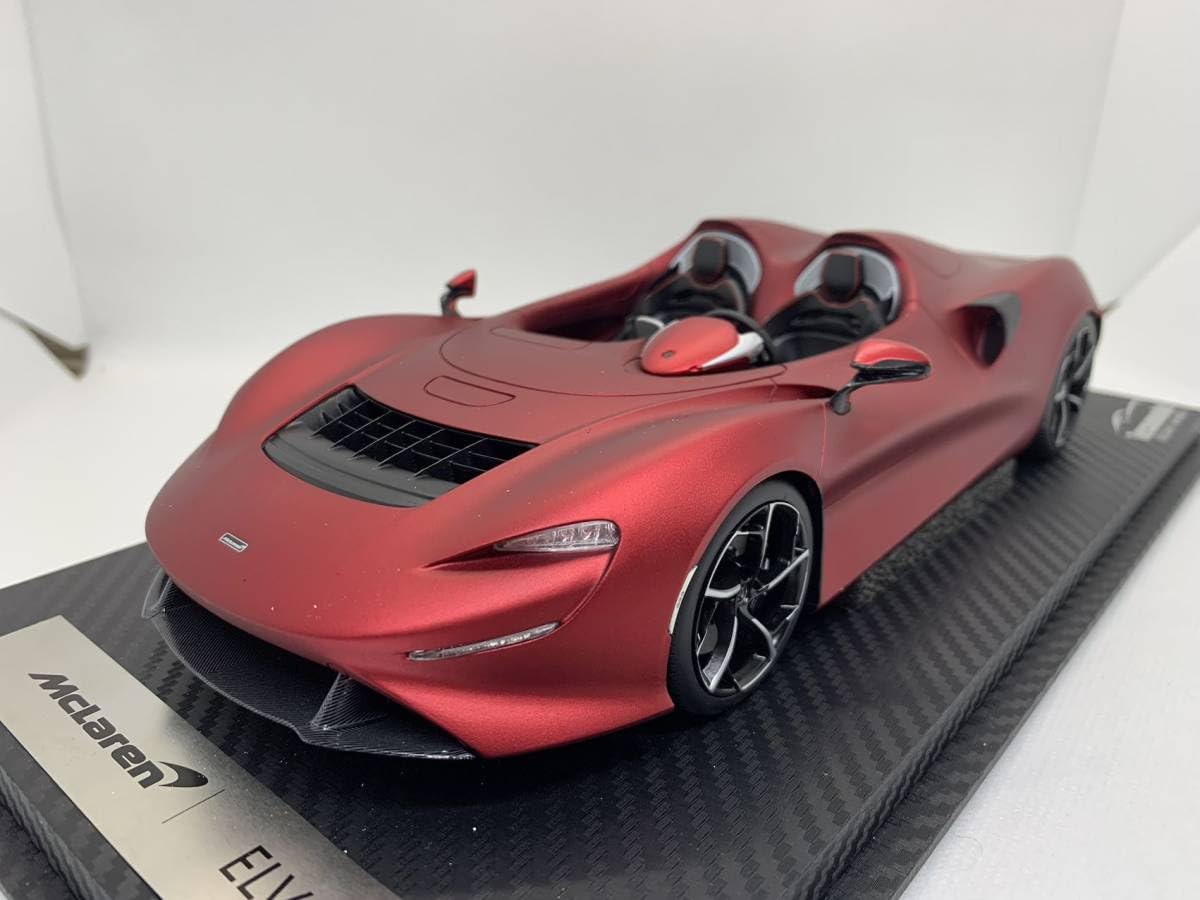 Amazon.co.jp: Tecnomodel 1/18 マクラーレン Mclaren ELVA レッド J06 