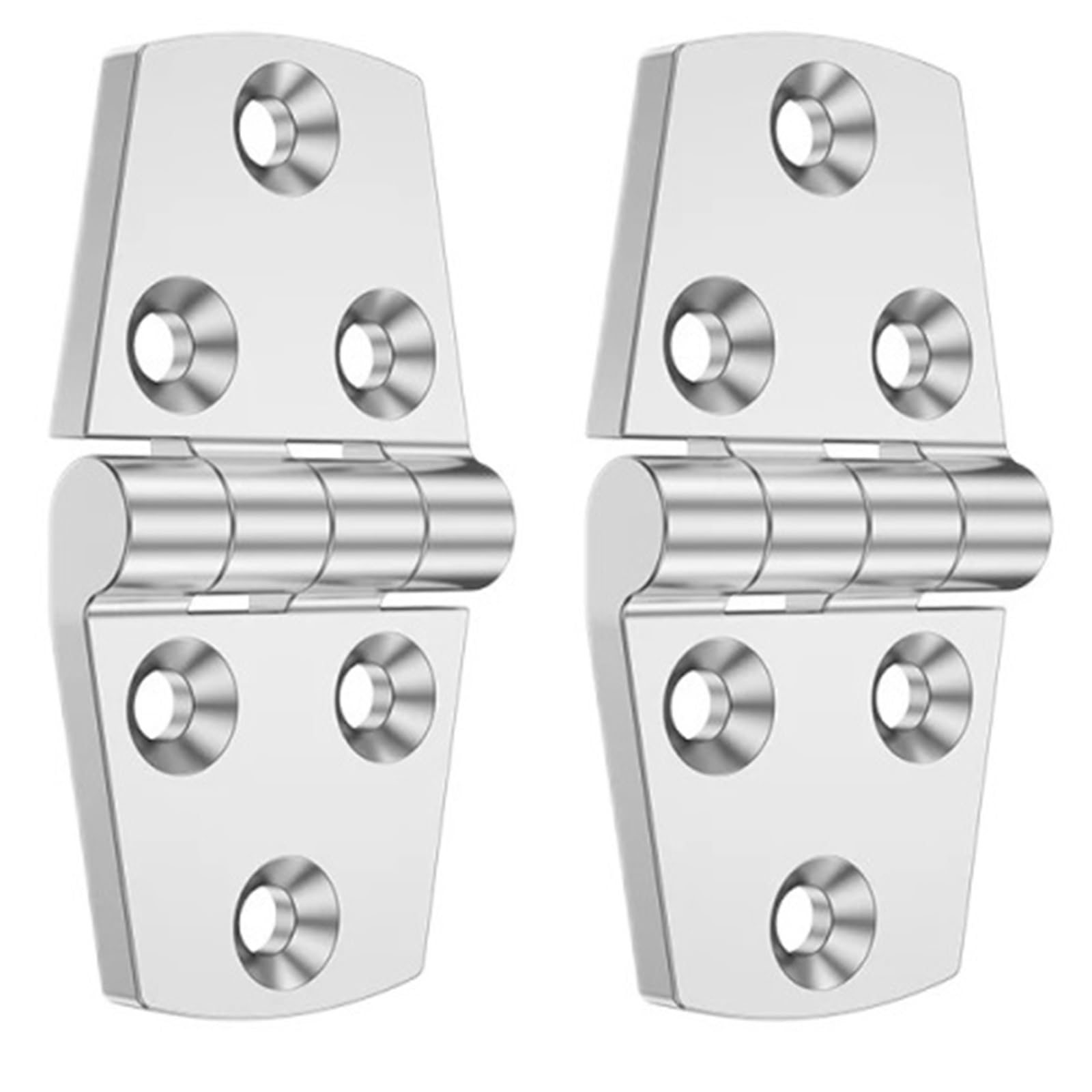 Kdhcvkz 4Pcs 316 Stainless Steel Hinges 3" X 1.5" Cabinet Door Hinge With Screws