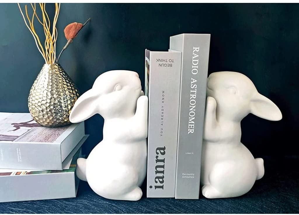 Podpórka Książek Podpórki do książek prosta książka kończy się śliczne podpórki kreatywny ceramiczny królik podpórka naturalna moda świeże styl skandynawski dekoracyjne prezenty Biurko Dekoracyjna