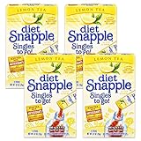 Diet Snapple Drink Mix, Lemon Tea, 6-Count (Pack of 4)
