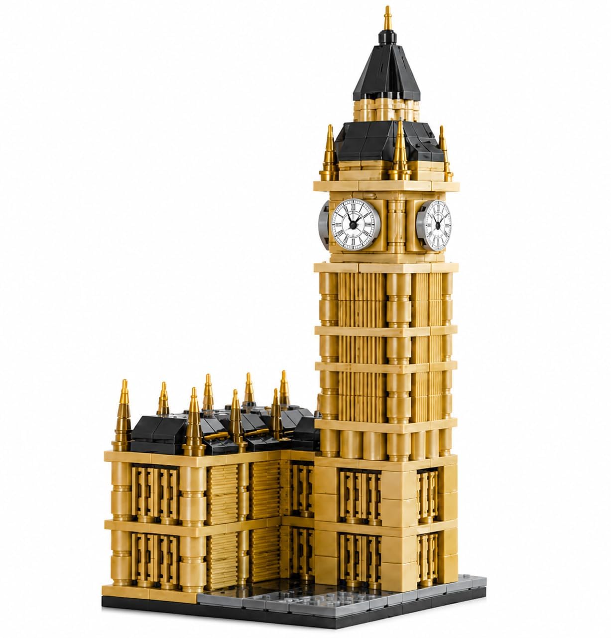 Big Ben London Building Blocks Set, 397 PCS Landmark Architecture Model Kit, DIY Construction Toy for Kids & Adults, Educational Building Block Set, Collectible Display Model-image-7