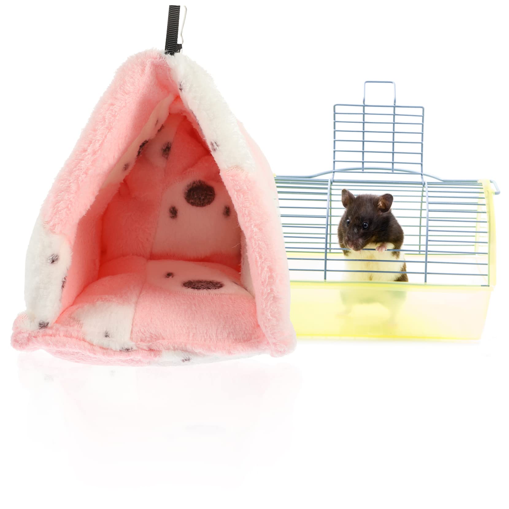 ABOOFAN 2stücke Sleeping House Kuschelnest Für Hamster Igel Und Chinchillas Warmes Schlafhaus Für Kalte Wintertage Aus Weichem Dickem Material Zum Spielen Und Ausruhen