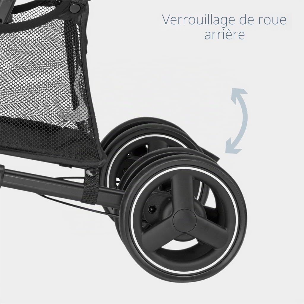 Maxi-Cosi Mara Poussette canne Ultra Compacte, De la naissance à 4 ans (0-22 kg), Brave Graphite