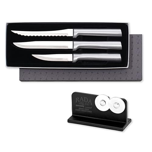 Rada Cutlery Cooking Essentials Gift Set (S49), 3-Piece Knife Set