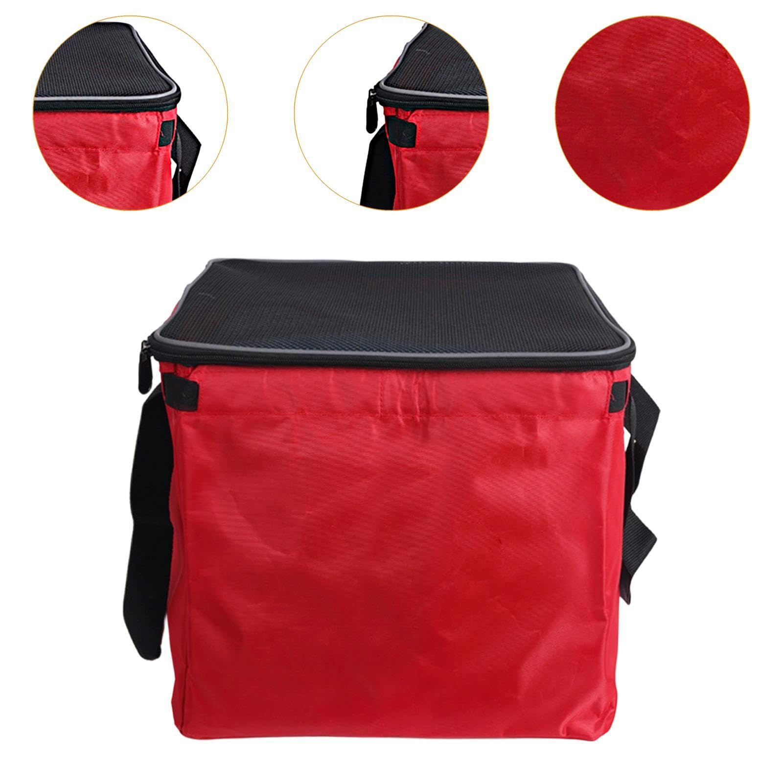 Perfeclan Bolsa para Carrito de Pelotas de Tenis, Compacta con Asa, Cesta de Almacenamiento de Nailon para 150 Pelotas