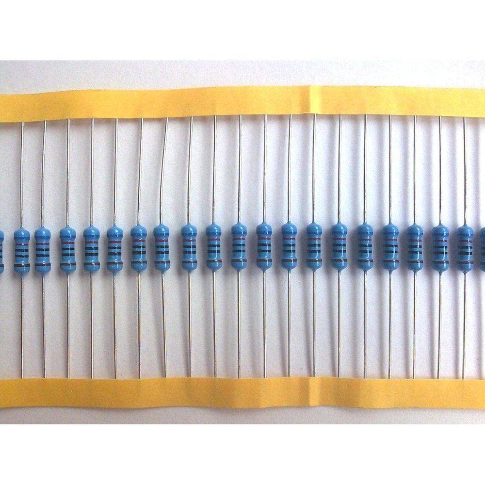 100pcs 120 ohm 1/4W 120R Metal Film Resistor 120ohm 0.25W 1 ROHS
