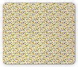 Mousepad Tropischer Ananas-Bananen-Orangen-Limonen-Kirschen-Reifer Zitronen-Erdbeer-Design-Druck Gaming Mousepad Unisex Mauspad Rutschfest Gaming Mausmatte 18X22Cm