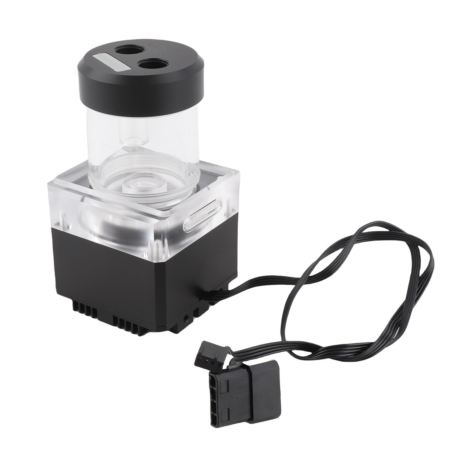 Generic Generic Pompa Komputerowa 650L/H Wydajna Głowica Pompy Rozpraszającej Ciepło 3,5 Metra do Układu Chłodzenia wodą Komputera (17cm) (12cm)