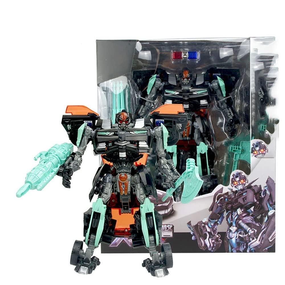 Amazon.co.jp: トランスフォーマーのおもちゃ ブラックパトカー変形
