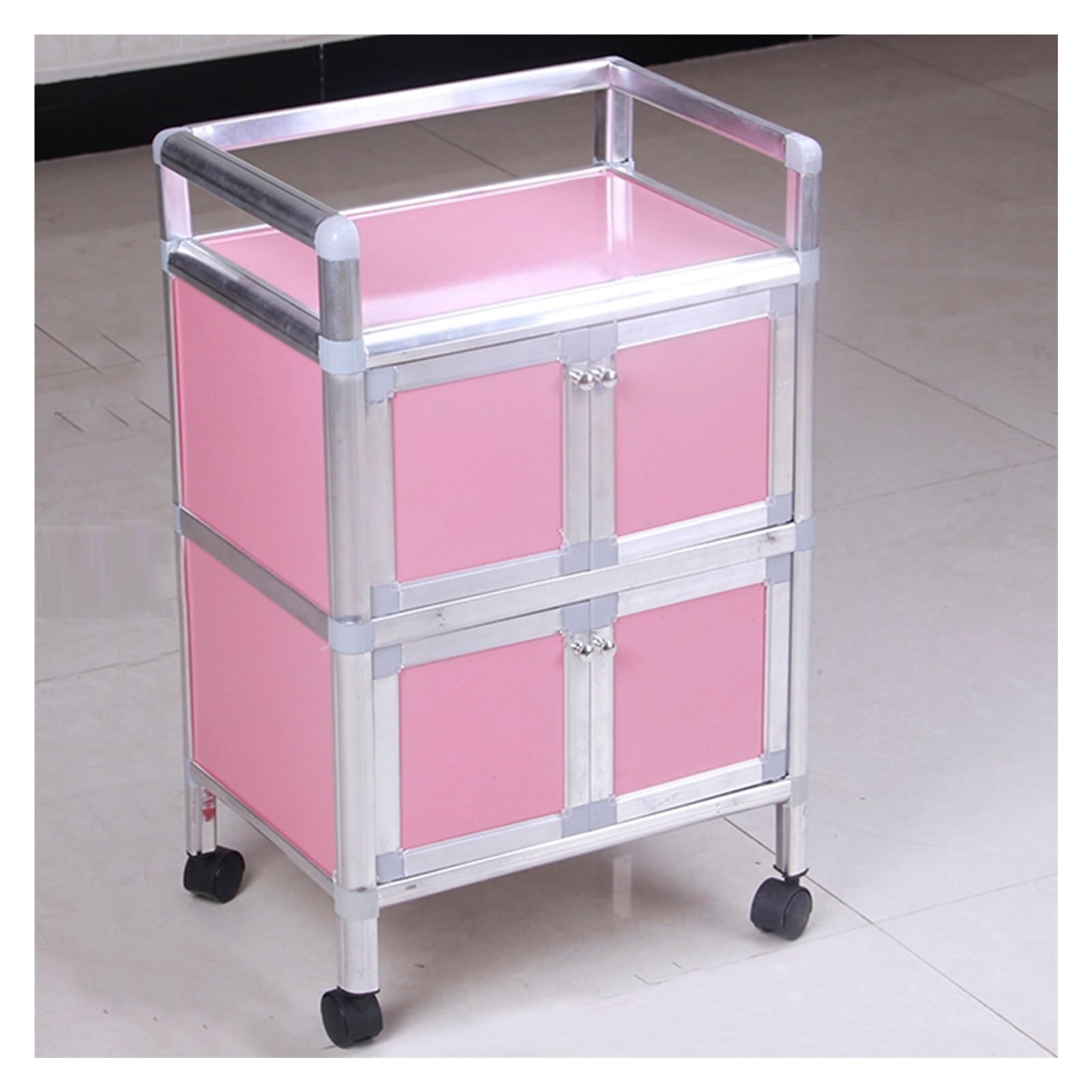 Chariot de rangement avec roues armoires présentoir outils clinique