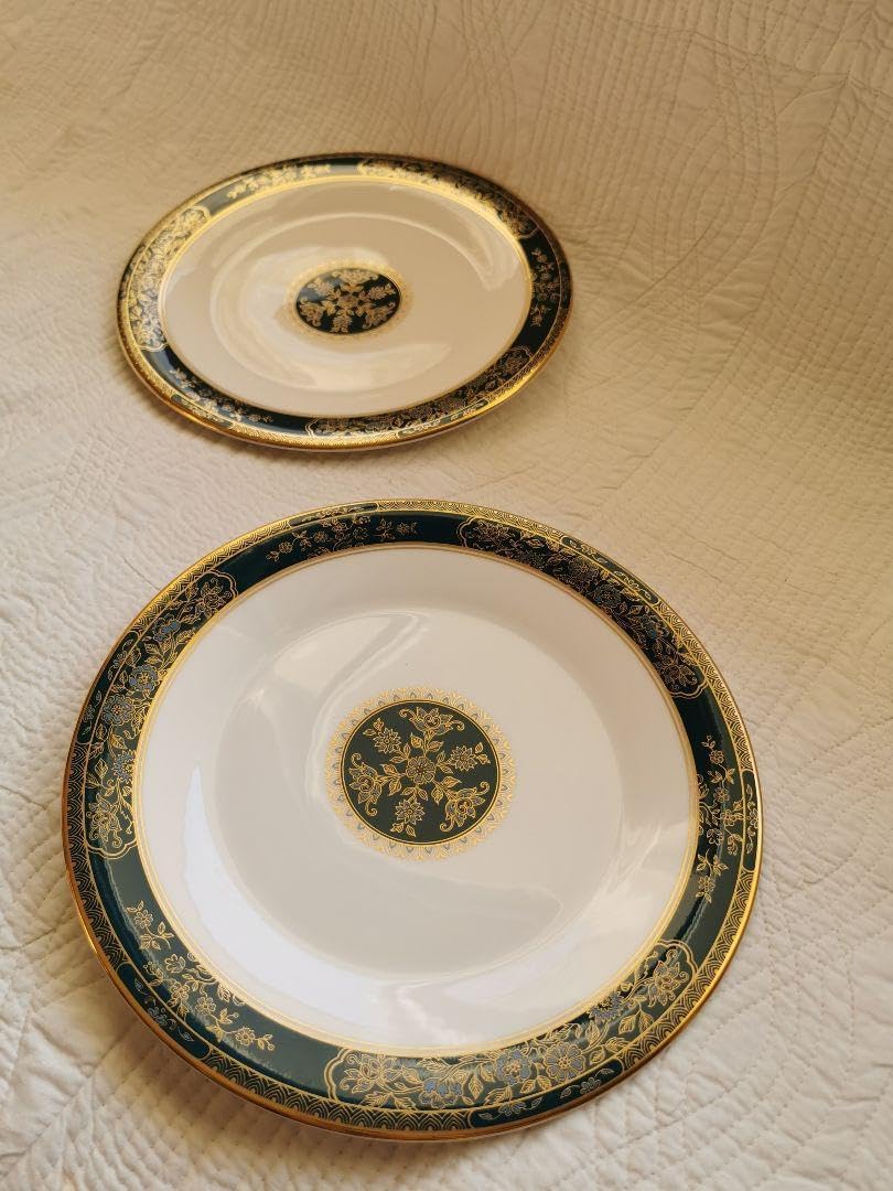 ロイヤルドルトン 23㎝ケーキディナープレート2枚セット カーライル