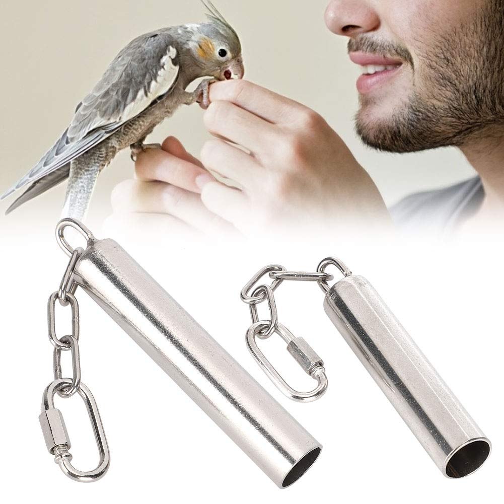 Edelstahl Vogelglocken-Spielzeug Mit 4 Glocken - Buntes Kauspielzeug Für Papageien & Große Vögel