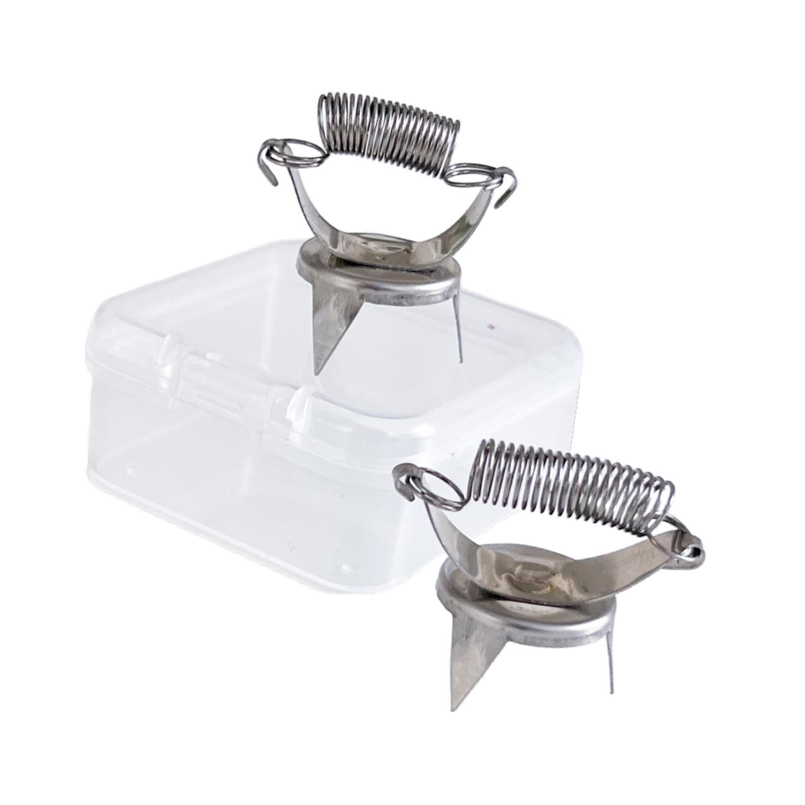 2 Pieces Pottery Clay Glaze Clamps Premium DIY Fingertip Dipping Glaze Clips|Pottery Tools & Sets-image-42