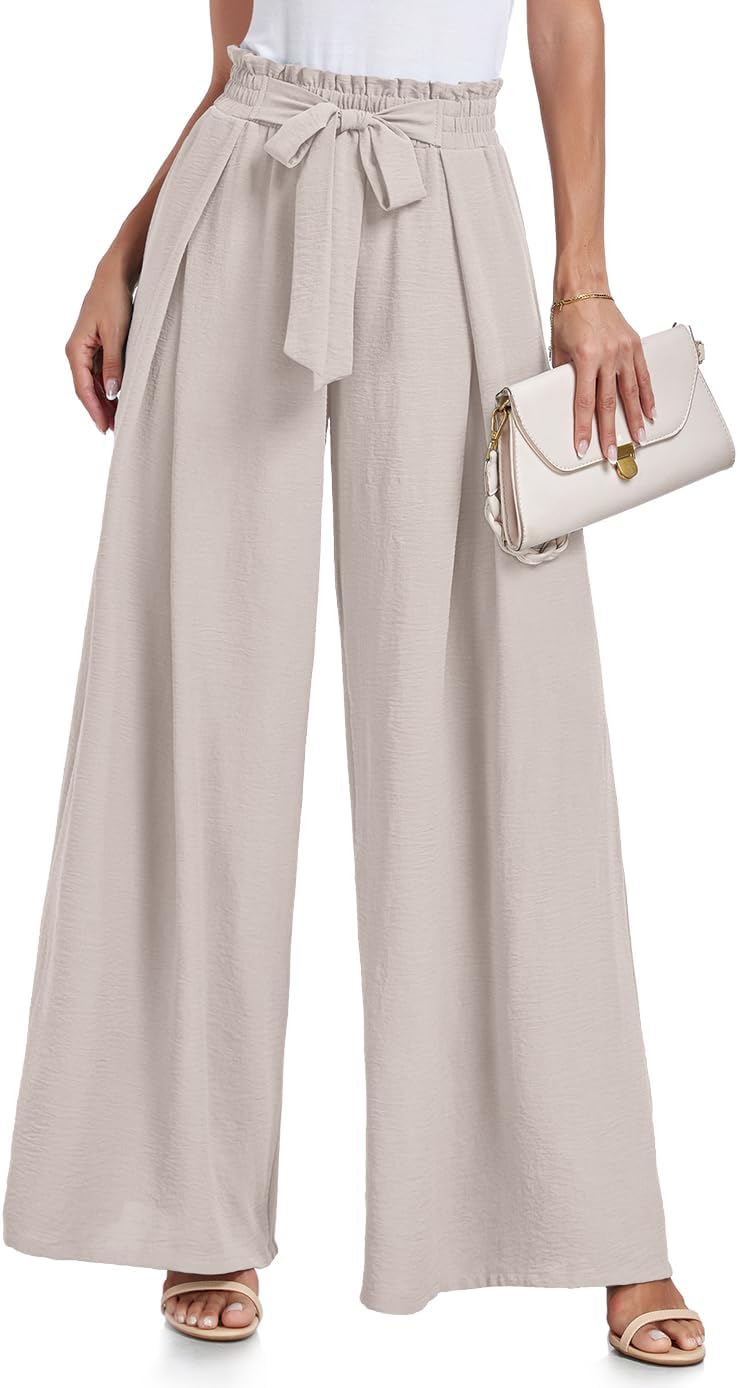 Lepunuo Wide Leg Pants for Women High Waisted Hungary Ubuy