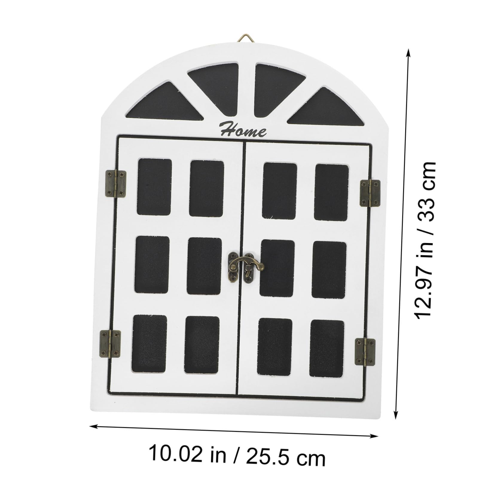 TEHAUX Holztafel Dekorativ Hängend für Fenster Geschäfte Restaurant Wohnzimmer Hochzeit Geburtstag mit Kreidetafel Funktion für Beschriftung
