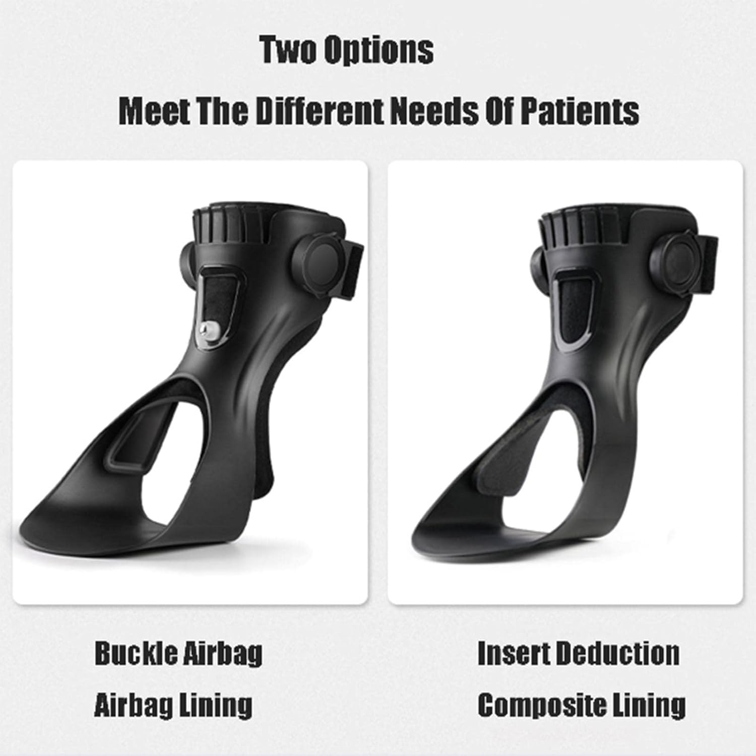 Drop Foot Brace Orthosis Ankle Orthosis Support Foot Varus Foot Valgus Brace For Men And Women (A1/Right L)