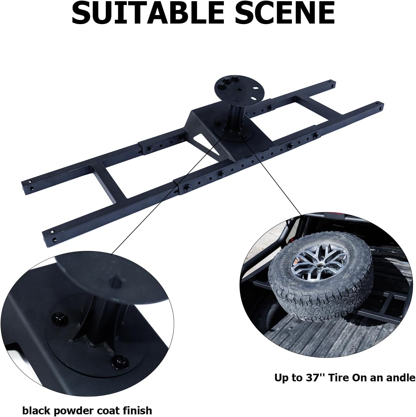 Roll Bar Tire Carrier (Only Fit for MYCHINSEN Roll Bars)