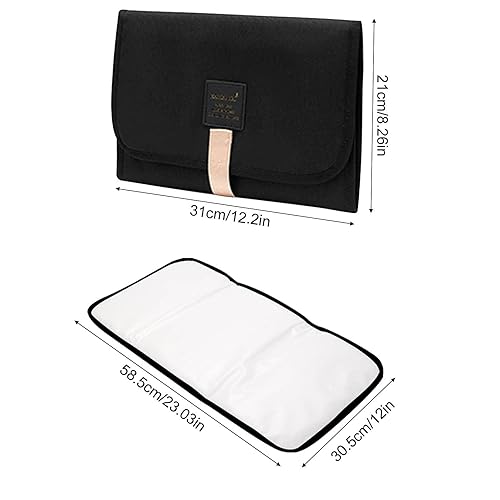 Miniatura 4 de Cambiador portátil para bebé, cambiador de pañales, cambiador de pañales para bebé, cambiador ligero para bebé recién nacido