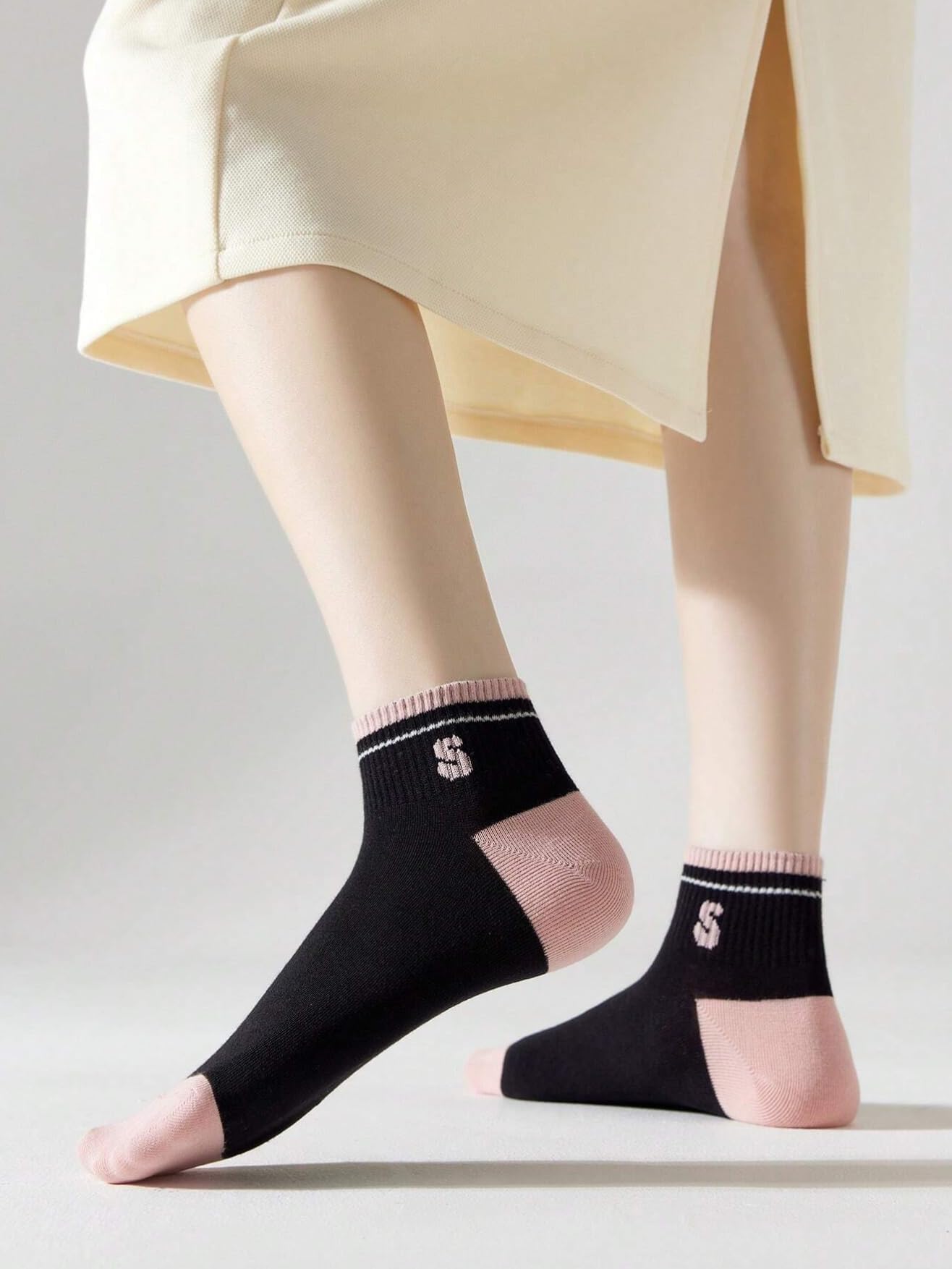 SWEET CABOODLES Women's Ankle Length Socks | Pack of 5 | Breathable & Odor-Free - Image 4 thumbnail