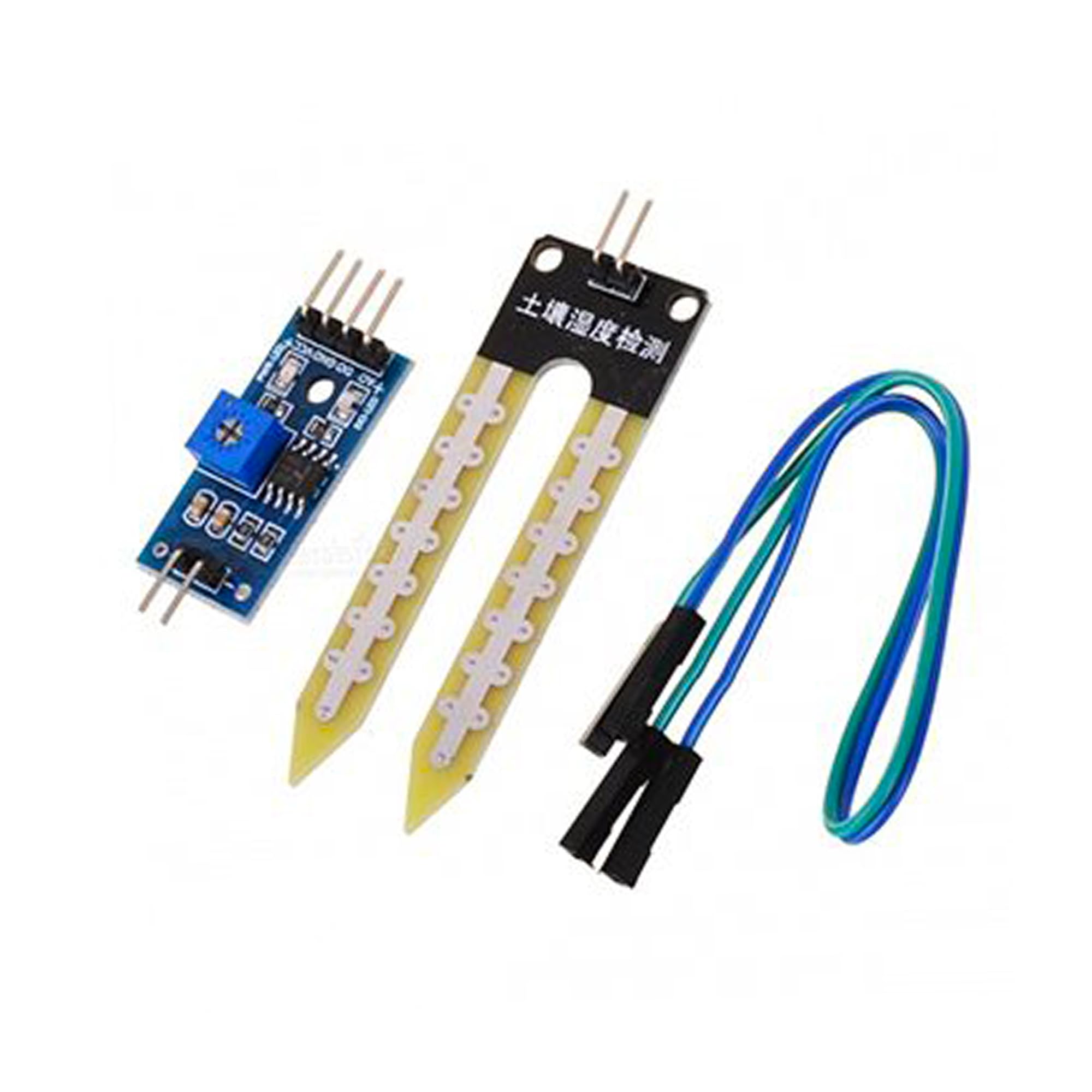 Soil Moisture Sensor/Soil Humidity Sensor Module Kit with Probes.-image-5