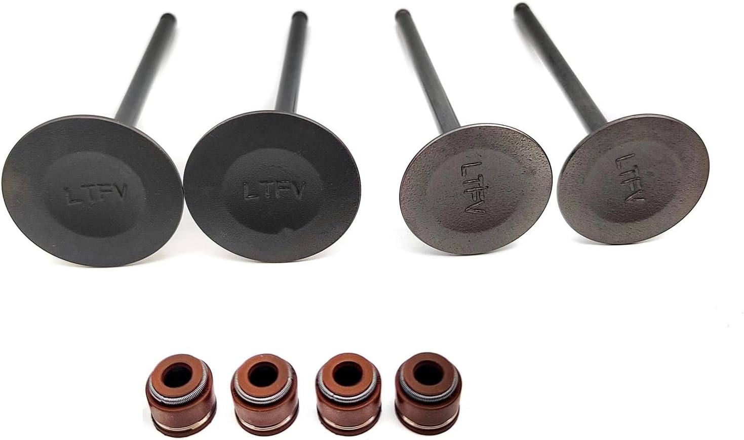 Inlet Exhaust Valve Seal Ring Set, Valve Stem for CF600 CF 600 ATV UTV 0600-022004 0600-022005