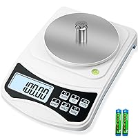 Vista 1 de Báscula digital de laboratorio, escala MEIYA Gram de 21.16 oz por 0.00 oz de precisión, báscula electrónica multifunción de alta precisión