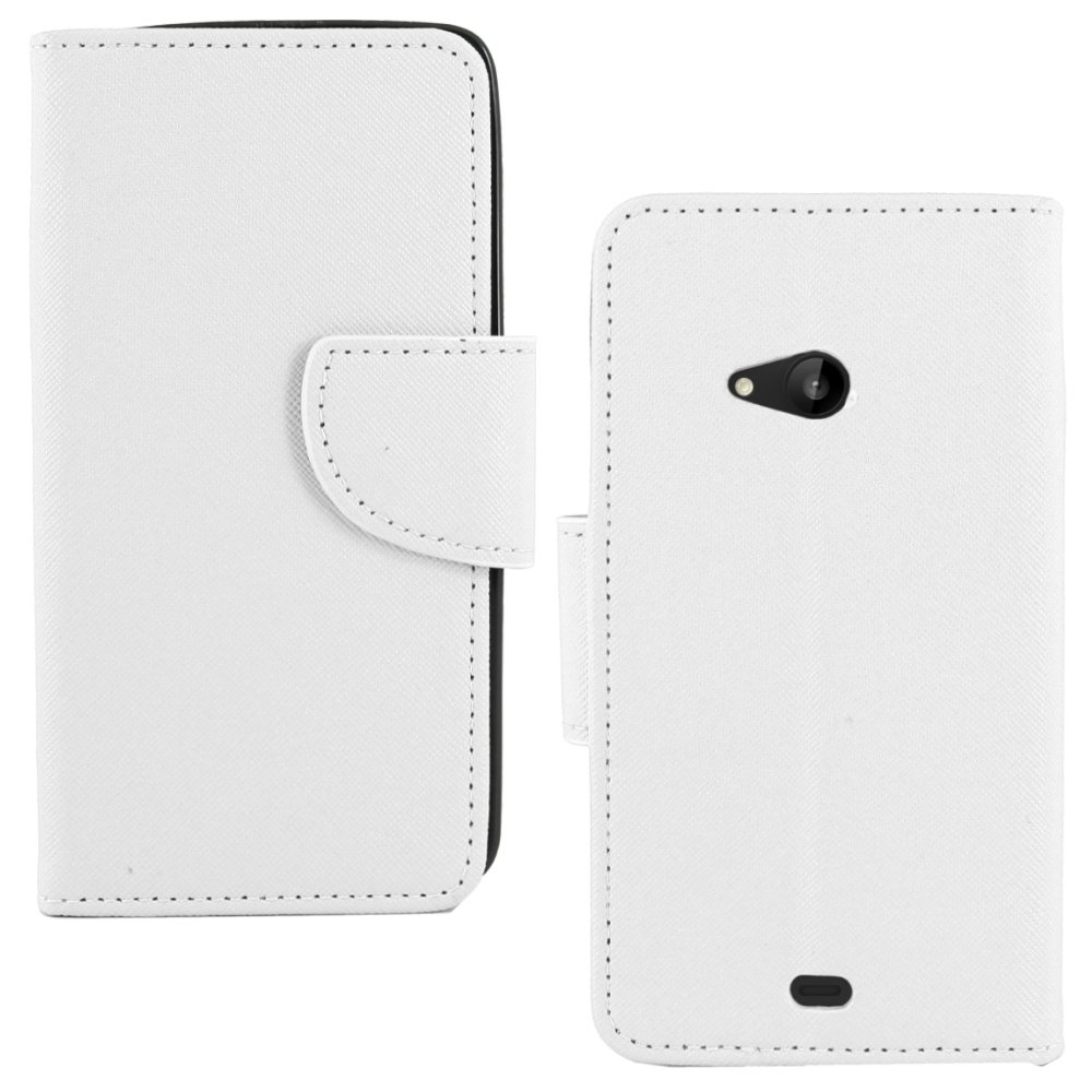 ebestStar - Cover Compatibile con Microsoft Nokia Lumia 535 Custodia Portafoglio Pelle PU Protezione Libro Flip, Rosa [Apparecchio: 140.2 x 72.4 x 8.8mm, 5.0