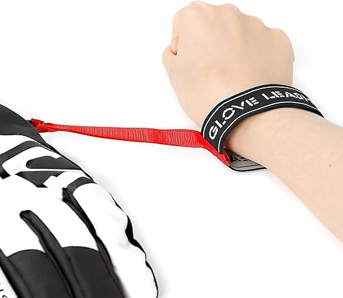 Miniatura 4 de Correa de seguridad para guantes deportivos, guantes de esquí, correa elástica para muñeca, accesorios perfectos de montañismo y esquí para colgar