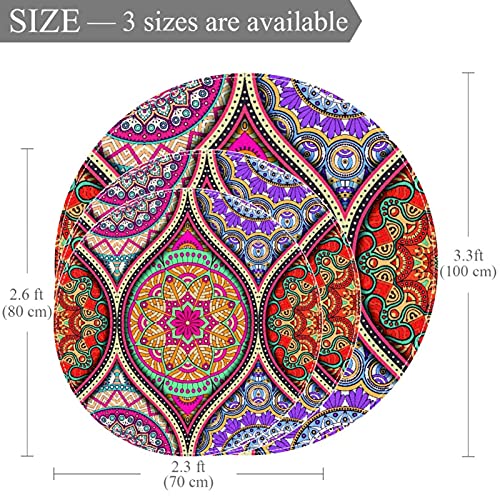Mandala de couleur classique 70cm pour apaiser votre espace - 3