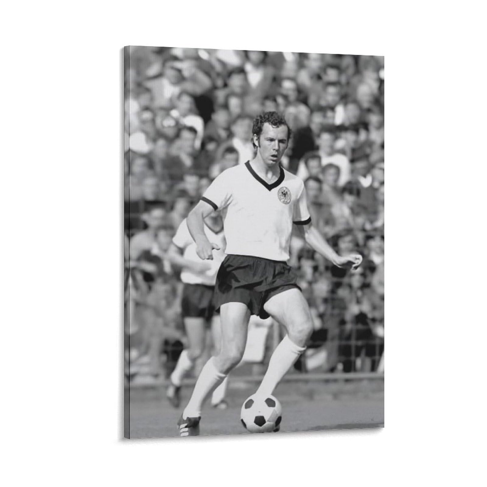 FCOIN Franz Beckenbauer Canvas Poster Poster Print Art Wall Painting Canvas Posters Modern Bedroom Decor 12x18inch(30x45cm)