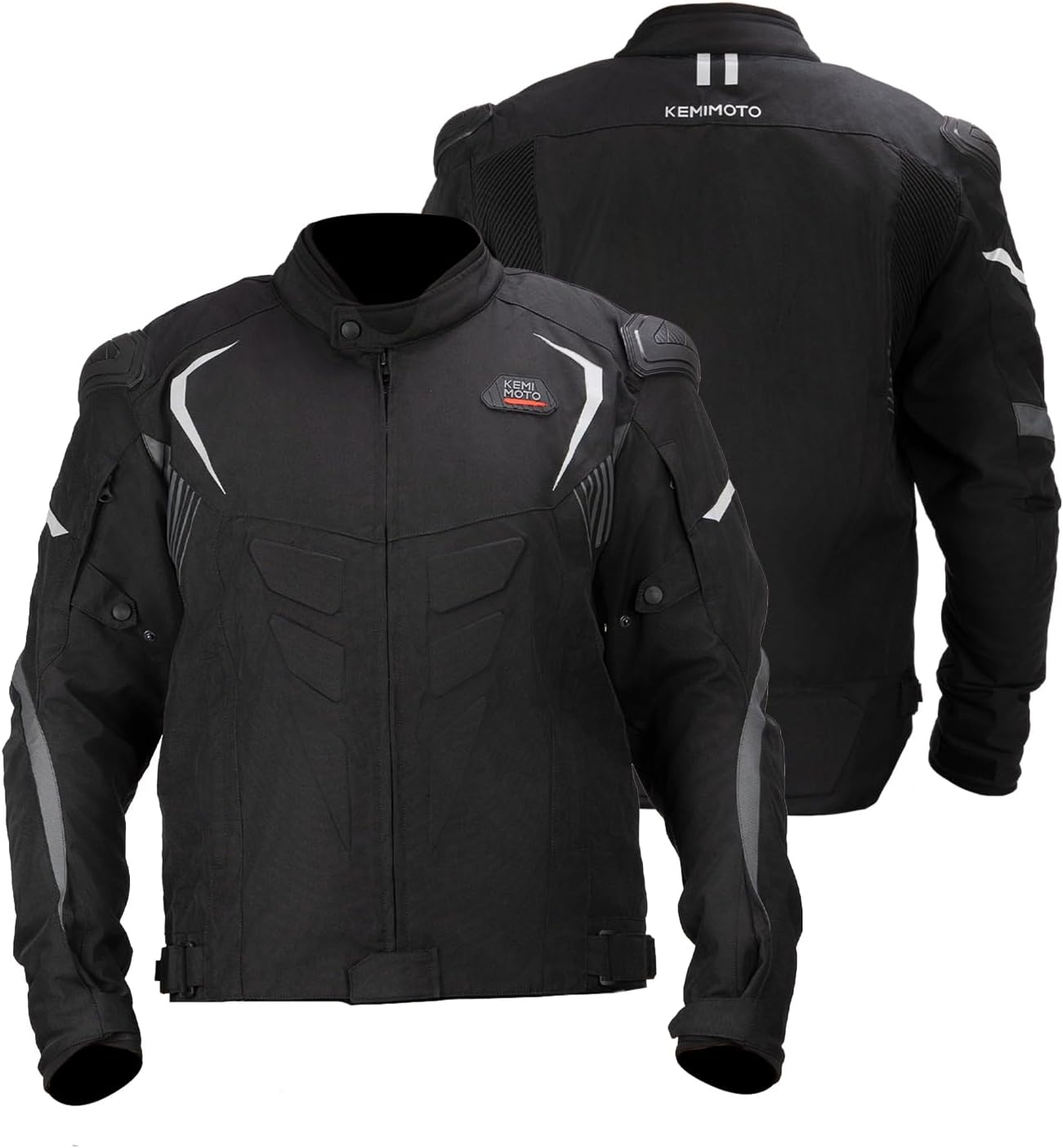 KEMIMOTO Motorcycle Jacket Men with CE 2 Armored All Protection Jacket All Season Motorbiker Jacket Windproof