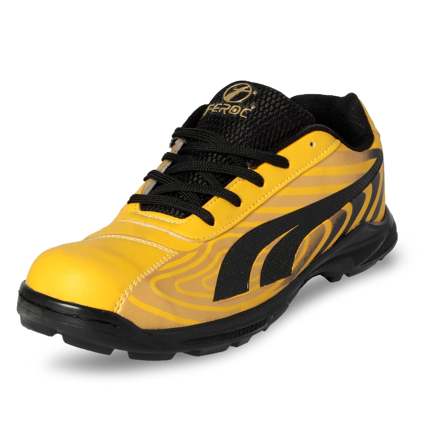 Feroc Zoya Yellow Cricket Shoes (7UK) (B09Y64SGXZ) Amazon Price History, Amazon Price Tracker