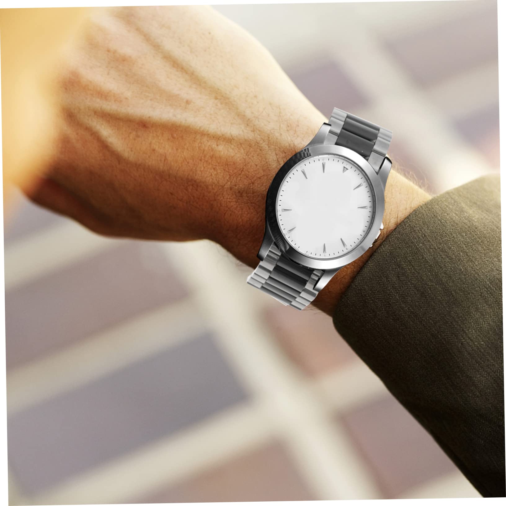 Gatuida 4 Pièces Bracelet De Remplacement Reloj Inteligente Para Hombre Bracelet De Montre En Acier Inoxydable Pour Homme Bande En Acier Inoxydable Pour Femmes Miss Bracelet Intelligent