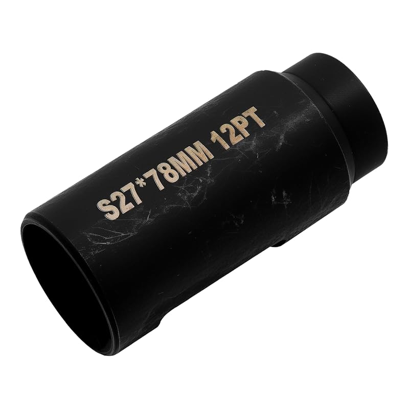 Soquete para Sensor de Pressão de Óleo MT MORTECDTA 27 mm, 12 Pontas, Acionamento de 12,7 mm (1/2 pol.), S27*78MM 12PT