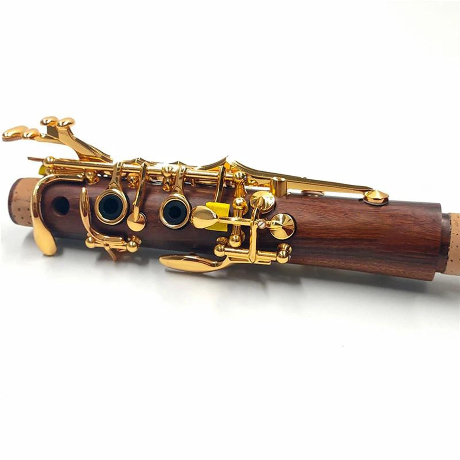 Corpo In Legno Di Sequoia Chiavi In ​​Do Clarinetto Chiavi Placcate In Oro Kit Clarinetto Con Custodia