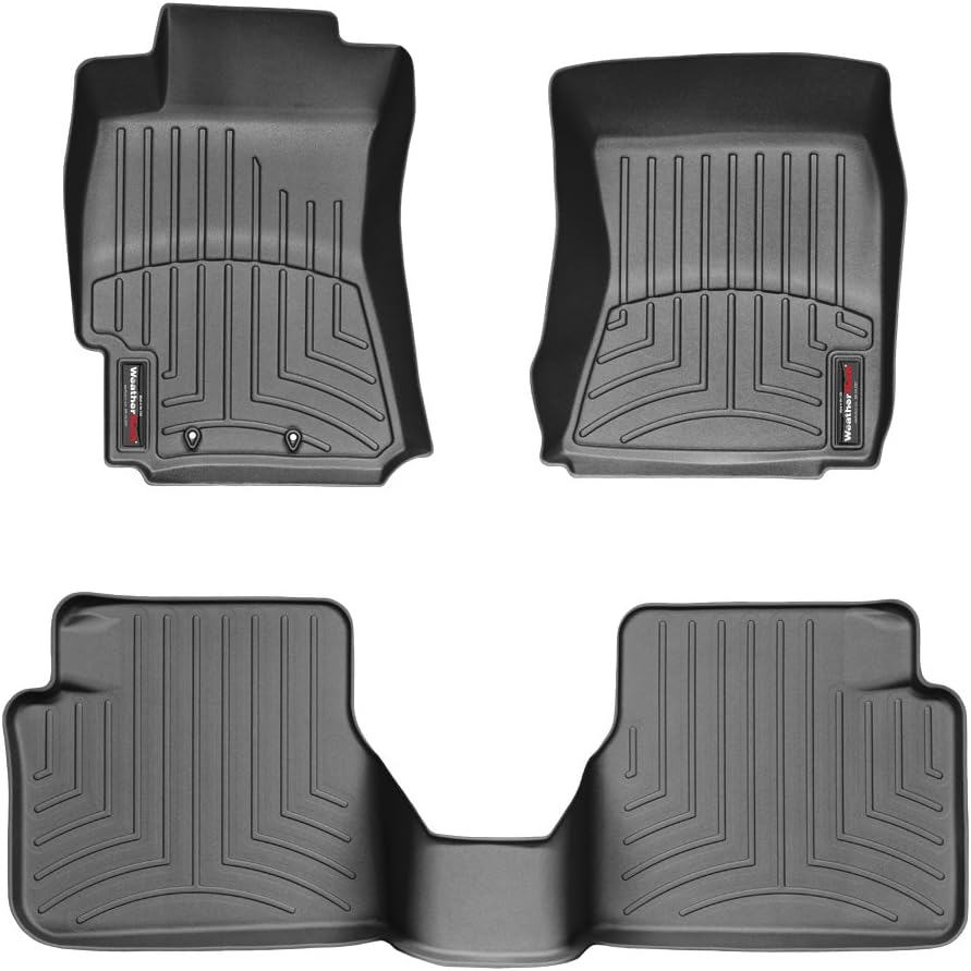 WeatherTech Custom Fit FloorLiners for Subaru Forester - 1st & 2nd Row (461881-461662), Grey
