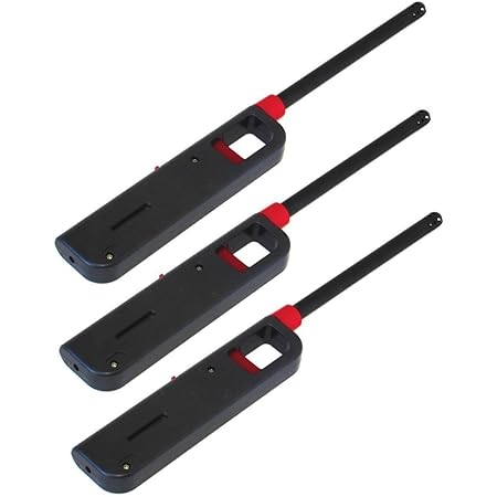 Handi Flame 3 Pack Gas Lighters 11" Butane Stove Kitchen Fireplace BBQ Grill Utility Lighter - does Not Include Fuel