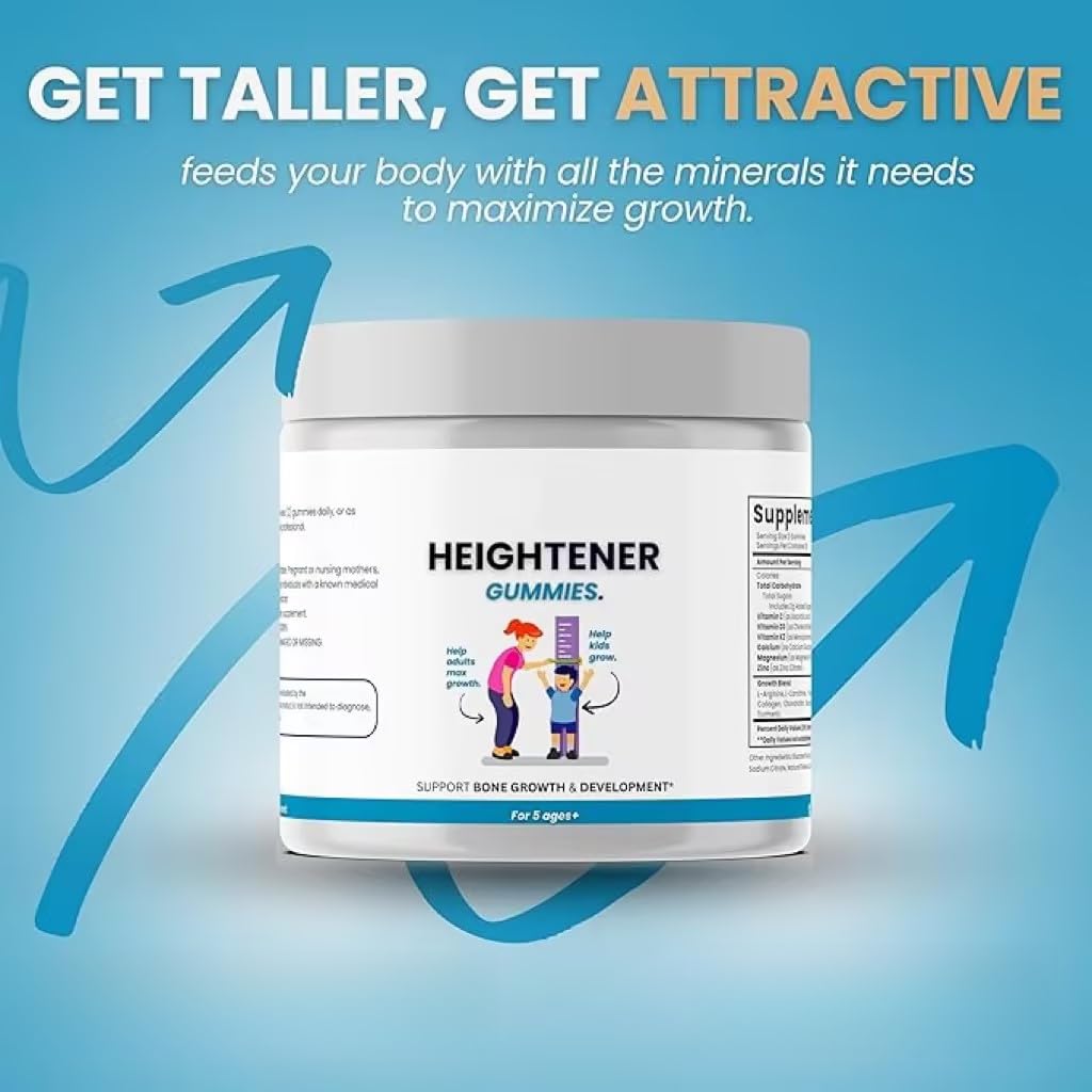Gummies Heightener, supporto naturale alla crescita con vitamine essenziali | （2PCS）